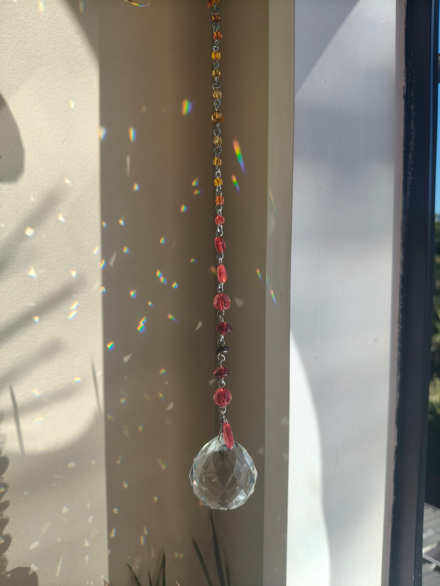 Suncatcher - Beaded Mushroom