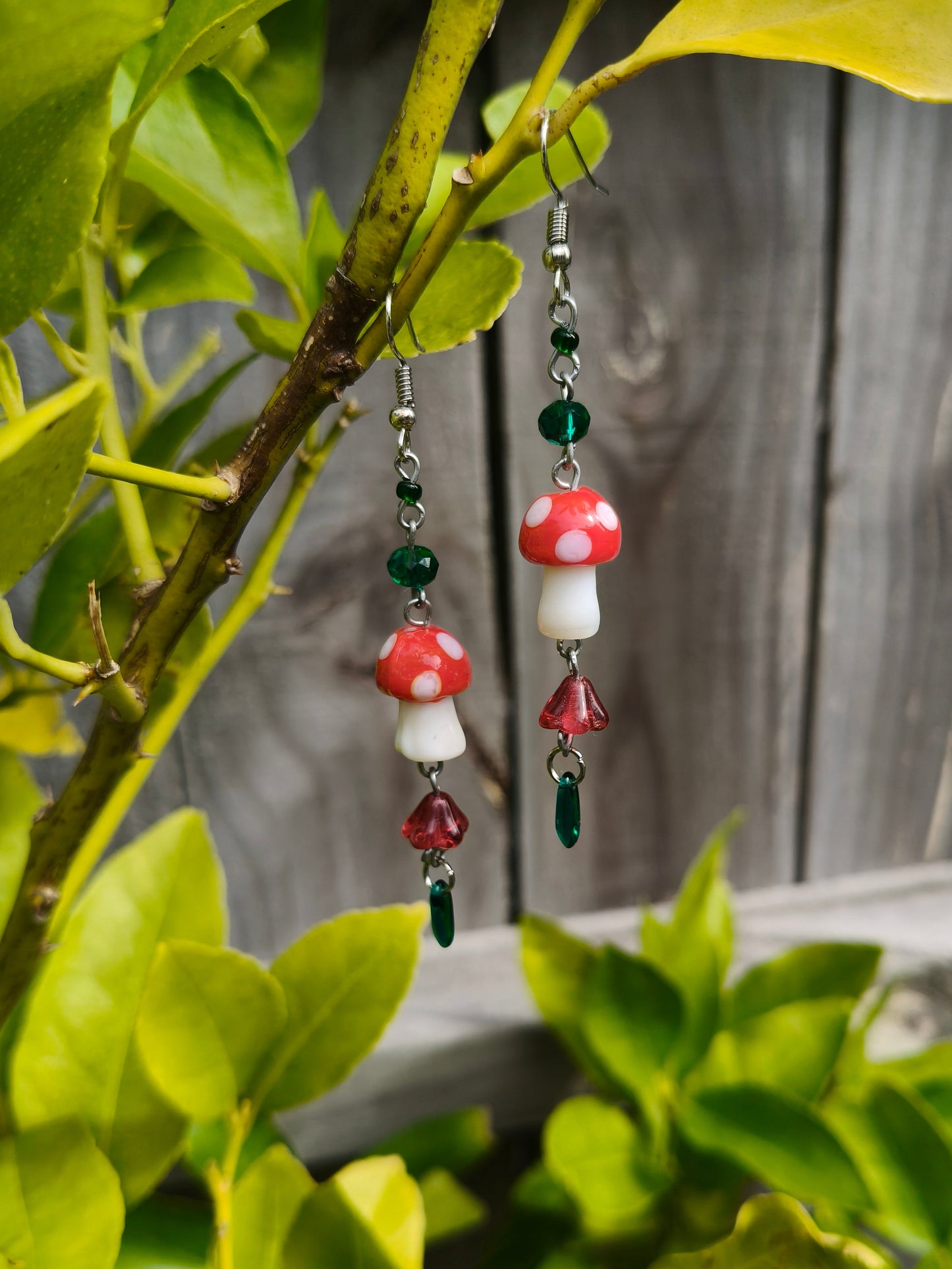 Mushroom Dangle Earring Collection