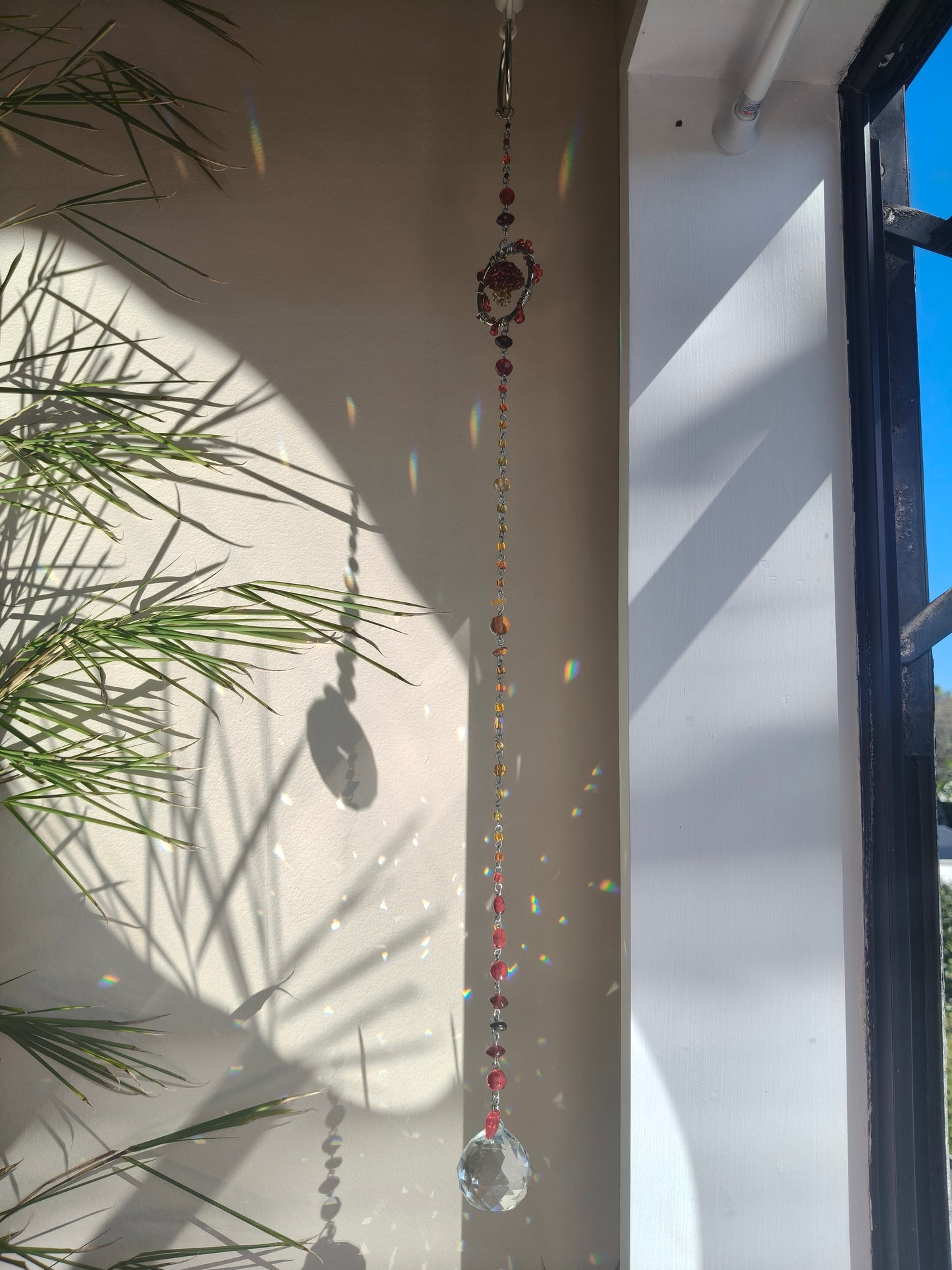 Suncatcher - Beaded Mushroom