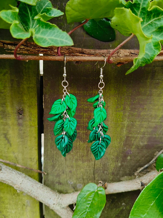 Earrings - Leaf Vines