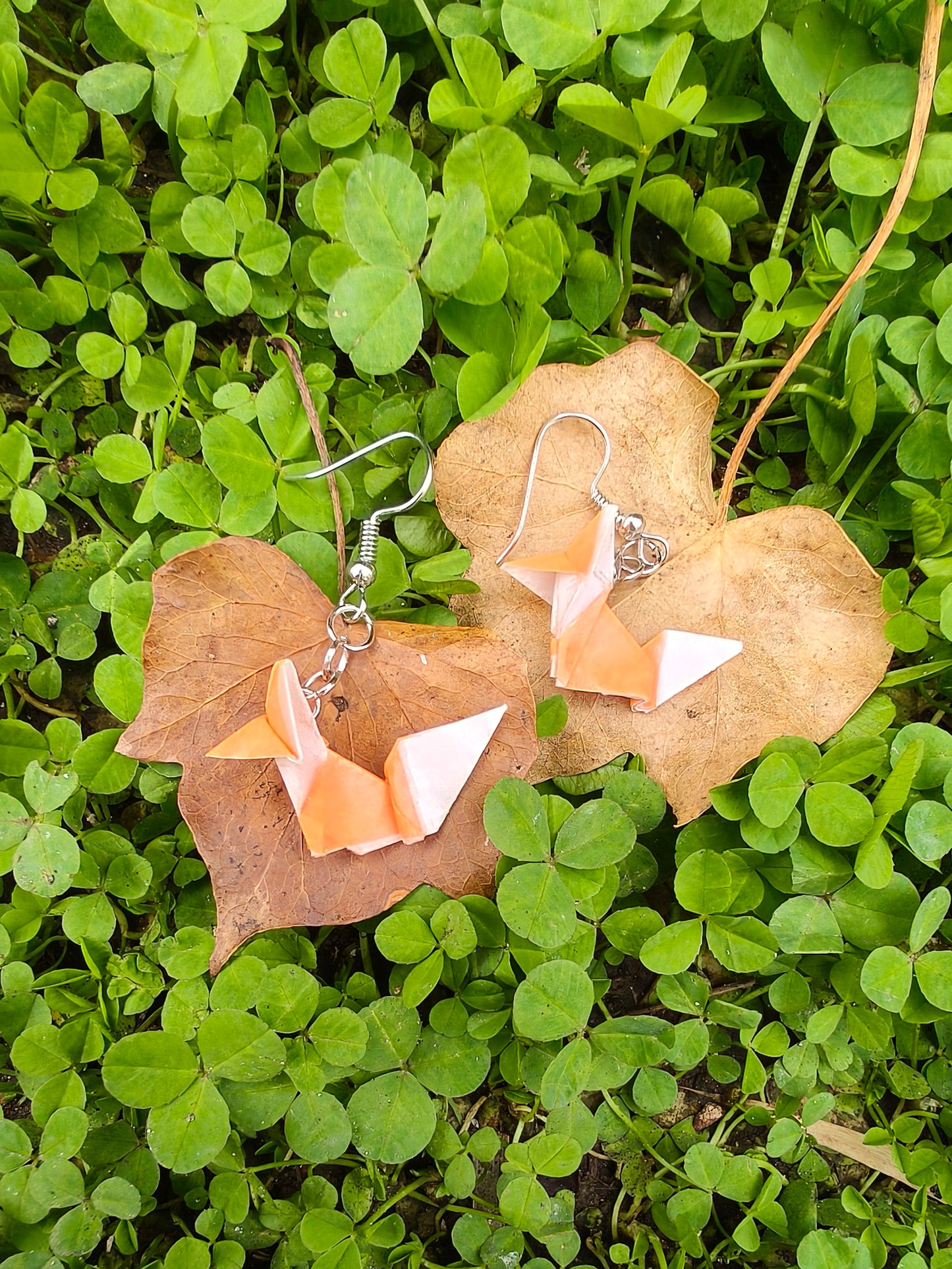 Origami Earrings - Foxes